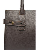 Luisa Vannini Geanta de mana  Loretta piele naturala Maro inchis