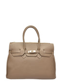 Luisa Vannini Geanta de mana  Loredana piele naturala Taupe