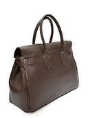 Luisa Vannini Geanta de mana  Loredana piele naturala Maro inchis