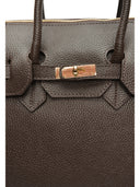 Luisa Vannini Geanta de mana  Loredana piele naturala Maro inchis