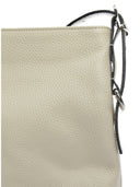 Borsa a tracolla Luiza beige in vera pelle
