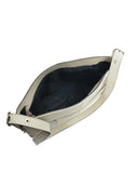 Borsa a tracolla Luiza beige in vera pelle