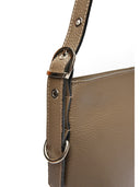 Luisa Vannini Geanta de umar  Luiza piele naturala Taupe