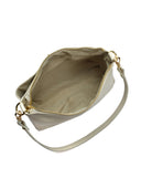 Borse Borsa a tracolla Madalina beige vera pelle