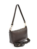 Luisa Vannini Geanta de umar  Madalina piele naturala Maro inchis