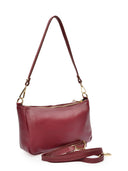 Luisa Vannini Geanta de umar  Madalina piele naturala Visiniu