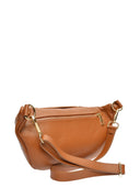 Roberta M Geanta Postas Ludmila piele naturala coniac