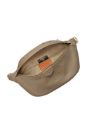 Roberta M Geanta Postas Ludmila piele naturala Taupe