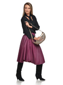 Roberta M Geanta Postas Ludmila piele naturala Taupe