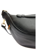 Roberta M Geanta Postas Ludmila piele naturala Negru