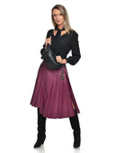 Roberta M Geanta Postas Ludmila piele naturala Negru