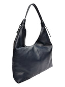 Roberta M Geanta de umar  Elise piele naturala Albastru inchis