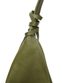 Roberta M Geanta de umar  Elise piele naturala verde