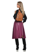 Roberta M Rucsac Brigitta piele naturala coniac