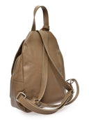 Roberta M Rucsac Brigitta piele naturala Taupe