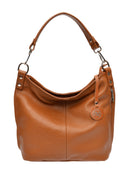 Roberta M Geanta de umar Laetitia piele naturala coniac