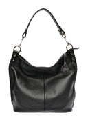 Roberta M Geanta de umar Laetitia piele naturala Negru