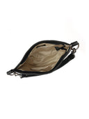 Roberta M Geanta de umar Laetitia piele naturala Negru