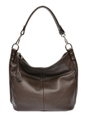 Roberta M Geanta de umar Laetitia piele naturala Maro inchis