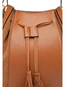 Roberta M Geanta de umar Diana piele naturala coniac