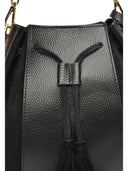 Roberta M Geanta de umar Diana piele naturala Negru