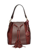 Roberta M Geanta de umar Diana piele naturala Visiniu