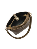 Roberta M Geanta de umar Carolina piele naturala Taupe