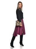 Roberta M Geanta de umar Carolina piele naturala Taupe