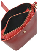 Roberta M Geanta de umar Carolina piele naturala rosu