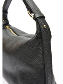 Roberta M Geanta de umar Rosa  piele naturala Negru