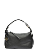 Roberta M Geanta de umar Rosa  piele naturala Negru