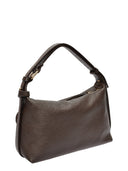 Roberta M Geanta de umar Rosa  piele naturala Maro inchis