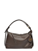 Roberta M Geanta de umar Rosa  piele naturala Maro inchis