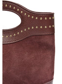 Roberta M Geanta de mana  Veronica piele naturala Bordo