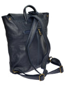 Roberta M Rucsac Selene piele naturala Albastru inchis