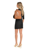 Roberta M Rucsac Laura piele naturala coniac