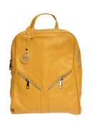 Roberta M Rucsac Laura piele naturala mustar