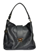 Roberta M Geanta de umar Callista piele naturala Negru