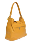 Roberta M Geanta de umar Callista piele naturala mustar