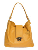 Roberta M Geanta de umar Callista piele naturala mustar