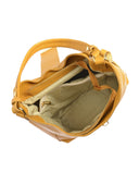 Roberta M Geanta de umar Callista piele naturala mustar