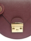 Roberta M Geanta de mana  Sara piele naturala Visiniu