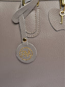 Roberta M Geanta de mana  Claudia piele naturala Taupe