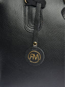 Roberta M Geanta de mana  Claudia piele naturala Negru