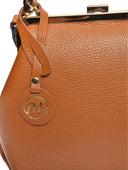 Roberta M Geanta de mana  Nala piele naturala Coniac inchis