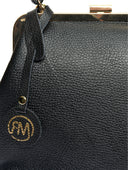 Roberta M Geanta de mana  Nala piele naturala Negru