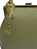 Roberta M Geanta de mana  Nala piele naturala Verde inchis