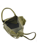 Roberta M Geanta de umar Allegra piele naturala verde