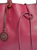 Roberta M Geanta de umar Allegra piele naturala Visiniu