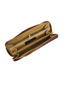 Roberta M Portofel Jasmine piele naturala Visiniu